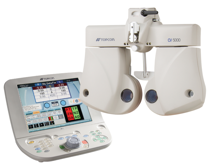 Topcon autorefractor for optometry practice