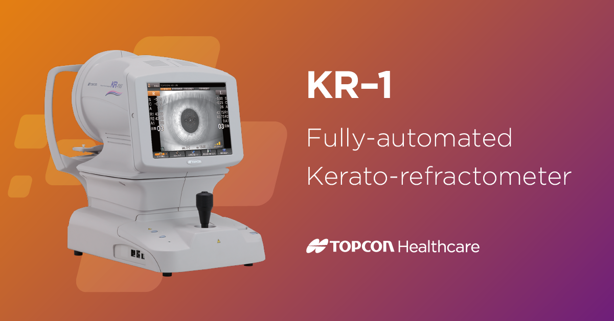 Topcon KR-1 Auto Kerato-Refractometer - Lombart Healthcare