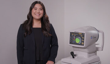 Topcon Aladdin machine demonstration