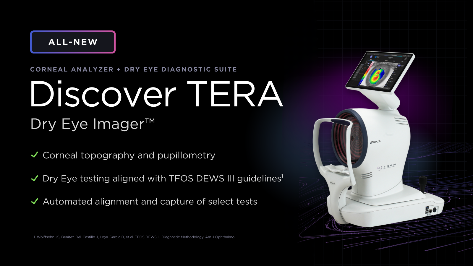 TERA Dry Eye Imager™ | Topcon Healthcare